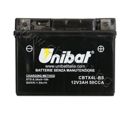 Снимка на Акумулатор Unibat 3 Ah, 12 V - CBTX4L-BS