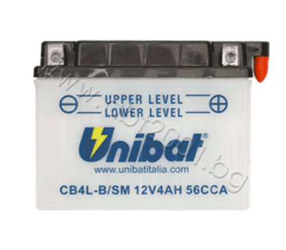 Picture of Акумулатор Unibat 4 Ah, 12 V - CB4L-B