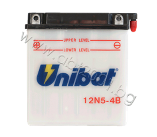 Picture of Акумулатор Unibat 5 Ah, 12 V - 12N5-4B