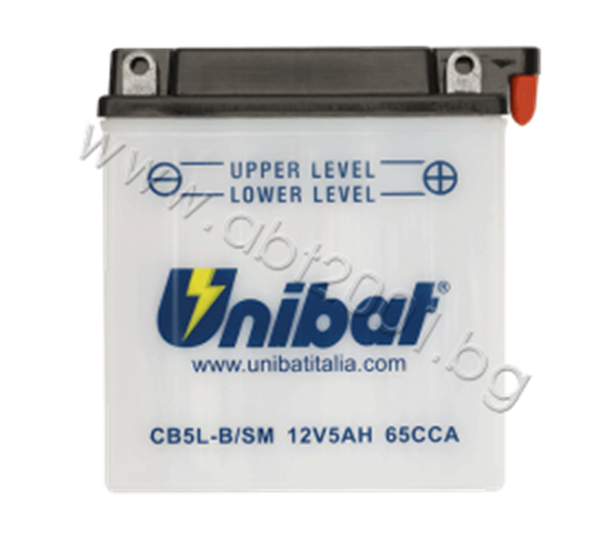Picture of Акумулатор Unibat 5 Ah, 12 V - CB5L-B