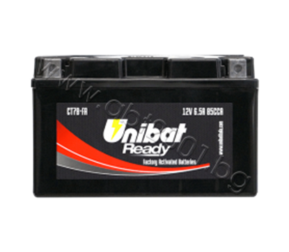 Снимка на Акумулатор Unibat Ready 6,5 Ah, 12 V - CT7B-FA