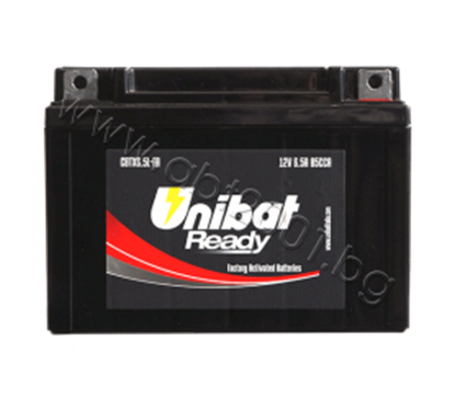 Снимка на Акумулатор Unibat Ready 6,5 Ah, 12 V - CBTX6,5-FA