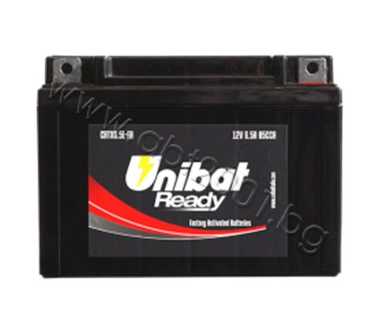 Снимка на Акумулатор Unibat Ready 6,5 Ah, 12 V - CBTX6,5-FA