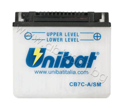 Снимка на Акумулатор Unibat 8 Ah, 12 V - CB7C-A