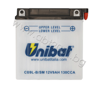 Снимка на Акумулатор Unibat 9 Ah, 12 V - CB9L-B