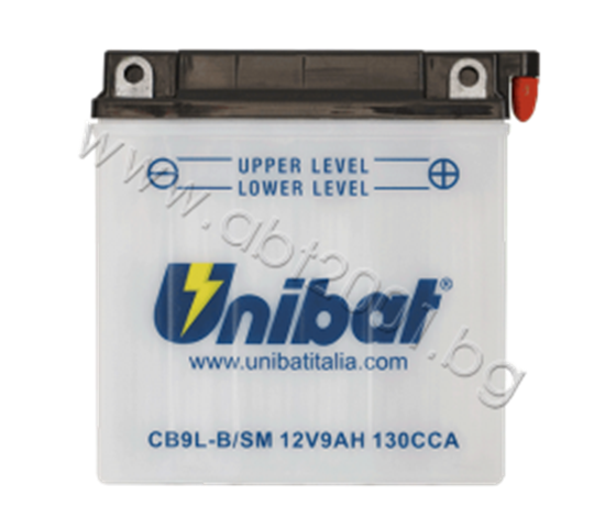 Picture of Акумулатор Unibat 9 Ah, 12 V - CB9L-B