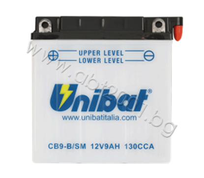Picture of Акумулатор Unibat 9 Ah, 12 V - CB9-B