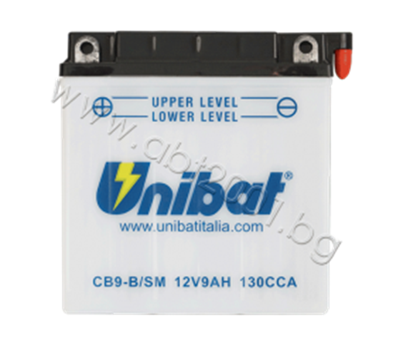 Снимка на Акумулатор Unibat 9 Ah, 12 V - CB9-B