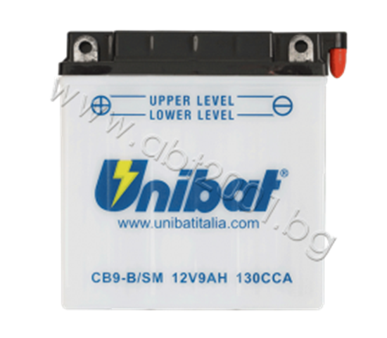 Picture of Акумулатор Unibat 9 Ah, 12 V - CB9-B