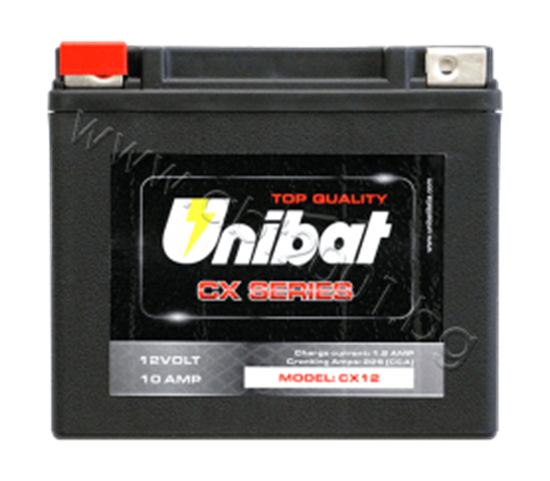 Снимка на Акумулатор Unibat 10 Ah, 12 V - CX12