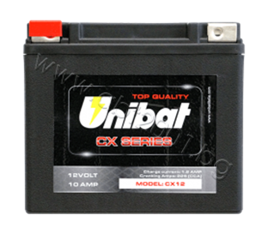 Picture of Акумулатор Unibat 10 Ah, 12 V - CX12