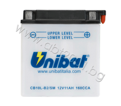 Picture of Акумулатор Unibat 11 Ah, 12 V - CB10L-B2