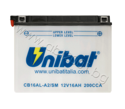 Picture of Акумулатор Unibat 16 Ah, 12 V - CB16AL-A2