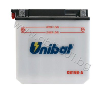 Picture of Акумулатор Unibat 16 Ah, 12 V - CB16B-A