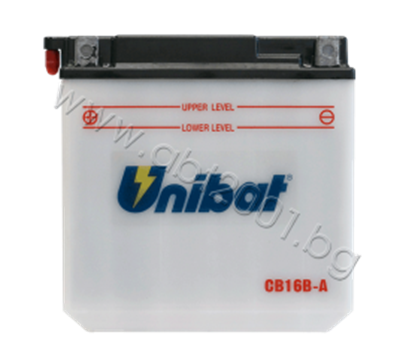 Снимка на Акумулатор Unibat 16 Ah, 12 V - CB16B-A