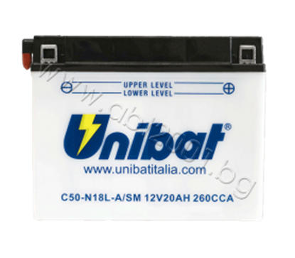 Picture of Акумулатор Unibat 20 Ah, 12 V - C50-N18L-A
