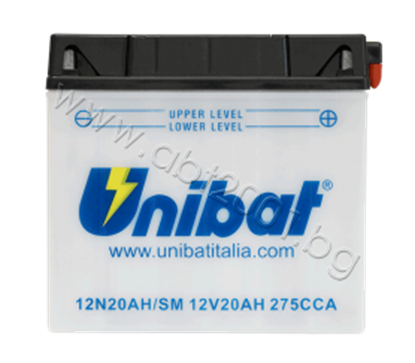 Picture of Акумулатор Unibat 20 Ah, 12 V - 12N20AH