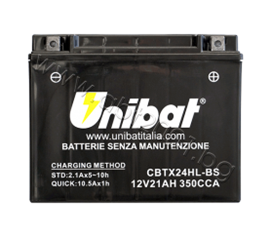 Picture of Акумулатор Unibat 21 Ah, 12 V - CBTX24HL-BS