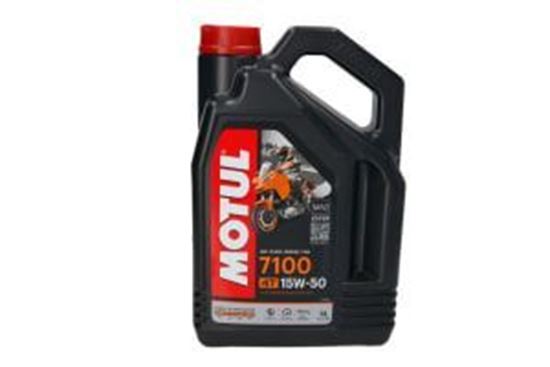 Снимка на MOTUL 7100 4T 15W50 100% синтетично 4 литра
