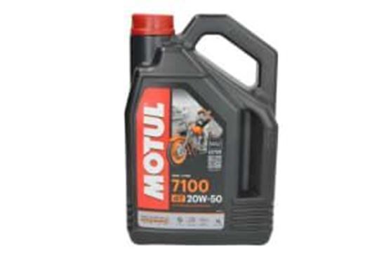 Снимка на MOTUL 7100 4T 20W50 100% синтетично 4 литра