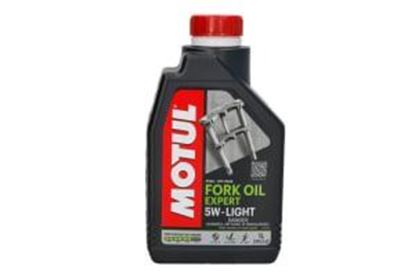 Снимка на MOTUL Fork Oil Expert 5W Light, полусинтетично, 1 литър