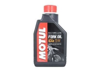 Снимка на MOTUL Fork Oil light FACTORY LINE 5W 100% синтетично 1 литър