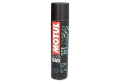 Picture of Препарат за почистване на мотоциклети без аерозол MOTUL WASH&WAX E9 SPRAY 400 ML