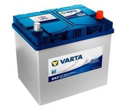 Picture of Varta BLUE Dynamic 60Ah, 12V, D47, JIS, R+