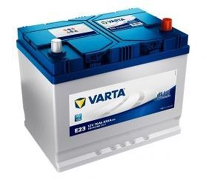 Picture of Varta BLUE Dynamic 70Ah, 12V, E23, JIS, R+