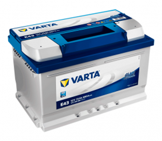 Снимка на Varta BLUE Dynamic 72Ah, 12V, E43