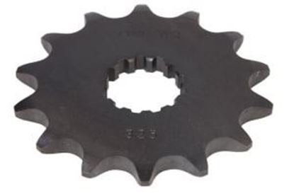 Picture of Преден ПИНЬОН  520, брой зъби: 14 KAWASAKI ER-6F, KLE, KLX, KX; SUZUKI GS, RGV; YAMAHA TDR, TZR, WR, XT, YZ 250-650 1977-2012