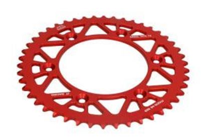 Picture of Заден ПИНЬОН  520, брой зъби: 46 (червен) пасва на: BETAMOTOR RR; HONDA CR, CRF, CRM, XR 125-650 1979-2022 г.