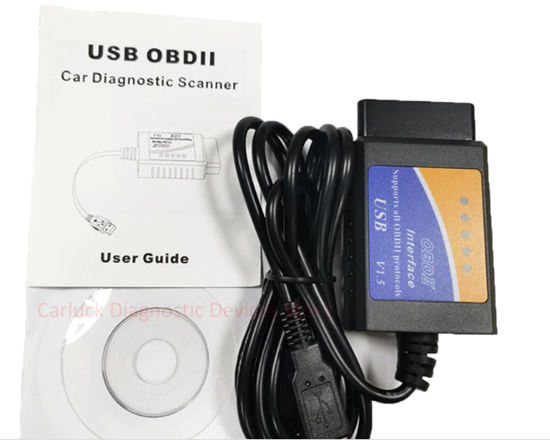 Снимка на ОБД Elm327 Bluetooth Obd 1.5 / Устройство за авто диагностика с кабел