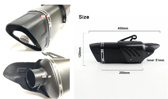 Снимка на Ауспух Akrapovic Мотоциклет Мотор Пистов Скутер Гърне Спортно Спортен