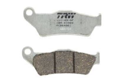 Picture of Комплект дискови накладки TRW ATK Alfer Aprilia BMW Benelli Beta CCM Cagiva Ducati Gas Gas Gilera Husaberg Husqvarna Italjet KTM MBK Maico Moto Guzzi Moto Morini Piaggio/Vespa Suzuki Yamaha