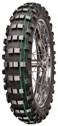 Снимка на MITAS шарка: EF07 SUPER SOFT EXTREME 2xGREEN размер: 140/80-18