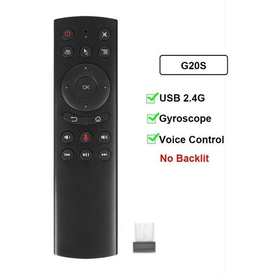 Снимка на G20S PRO Интелигентно гласово дистанционно управление 2.4G Безжична въздушна мишка с подсветка BT5.0