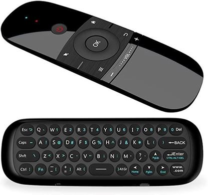 Picture of W1 Air mouse жироскоп клавиатура qwerty дистанционно управление безжично 2.4ghz за PC-smart android tv box