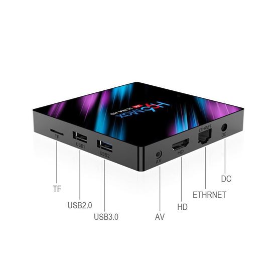 Picture of ТВ Бокс H96 MAX 4GB/32GB, Dual WiFi, LED digital, Lan, USB 3.0