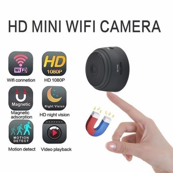 Picture of МИНИ безжична WI-FI камера A9, HD, батерия 320 MAH, НОЩНО ВИЖДАНЕ