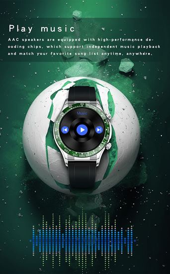 Снимка на Смарт часовник за мъже Спорт Фитнес Smartwatches E18 Pro Водоустойчив ръчен часовник Спортен фитнес Heart Rate Blood Smartwatch