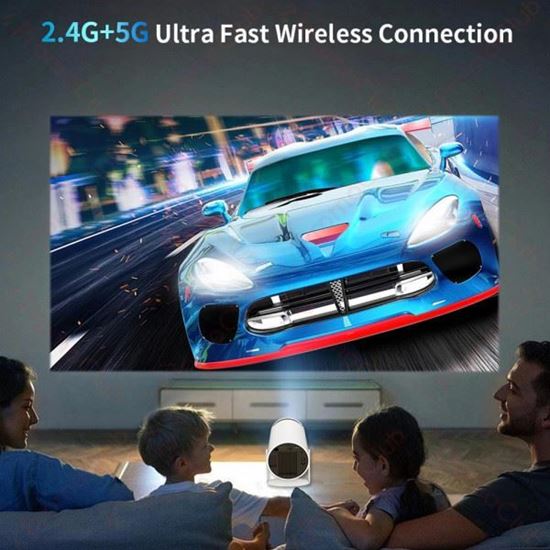 Снимка на Смарт проектор HY300 - Домашно кино 4K, Андроид 130 inch 170ansi