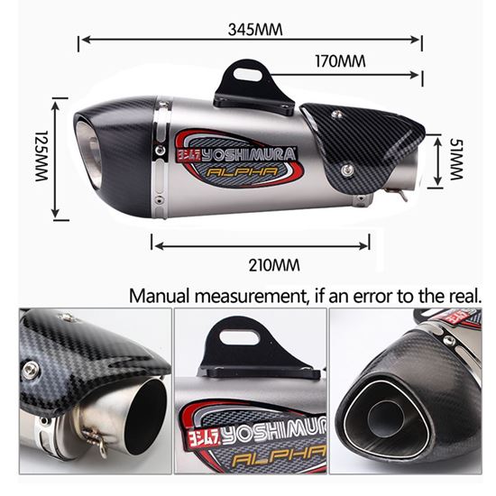 Picture of Спортно гърне Yoshimura Alpha спортен ауспух универсален