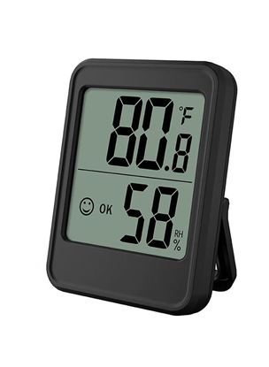 Снимка на Вътрешен термометър Хигрометър LCD Цифров измервател на температурата Влагомер Монитор MC40