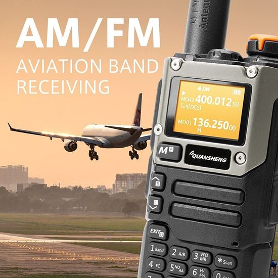 Picture of Радиостанция QUANSHENG UV-K5 (8) 5W 50-600MHz подобрен дизайн Промо
