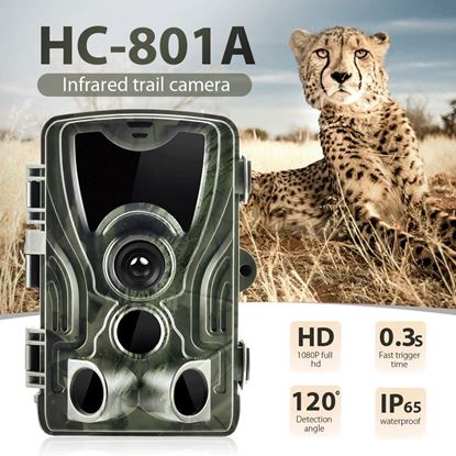 Снимка на Ловна камера HC-801A с невидима подсветка и 20 Mpx за диви животни