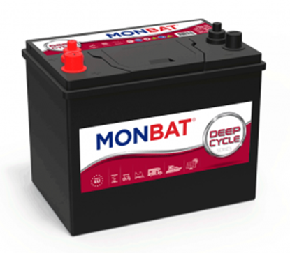 Снимка на MONBAT Deep Cycle Pro 80Ah, 12V