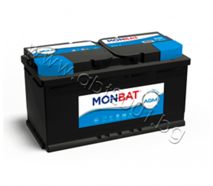 Снимка на MONBAT 95Ah, 12V / AGM START-STOP