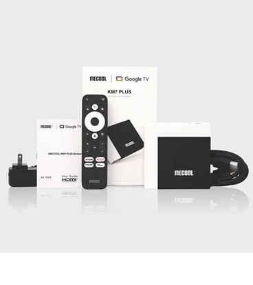 Снимка на Тв Бокс MECOOL KM7 PLUS CPU S905Y4 2GB DDR4 +16GB Google and Netflix Certified