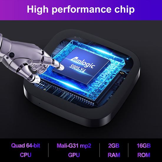 Снимка на Тв бокс HAKO MINI Y2 S905Y4 2gb 8gb гъгъл сертифициран